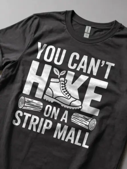 Environmental Hiking Shirt – Bold Earth Day Statement Tee - Image 5