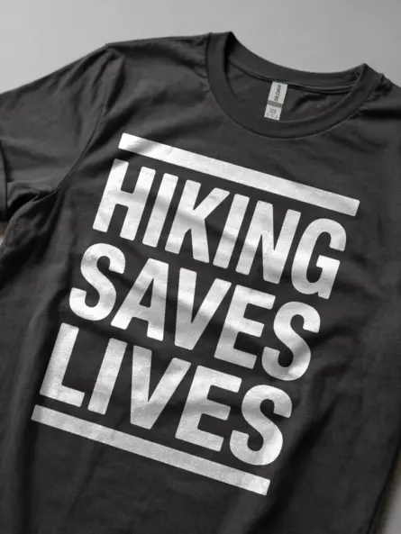 Bold Hiking Therapy Shirt for Mental Wellness & Nature Lovers - Image 5