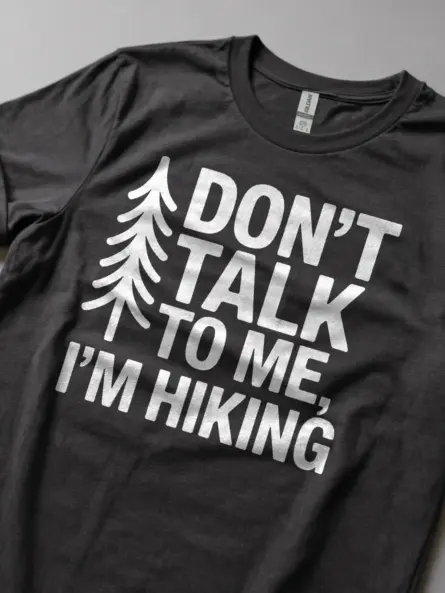 Bold Introvert Hiking T-Shirt for Solo Trail Lovers - Image 5