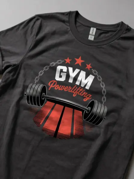 Powerlifting T Shirt – Retro Gym Strength Tee for Hardcore Lifters - Image 5