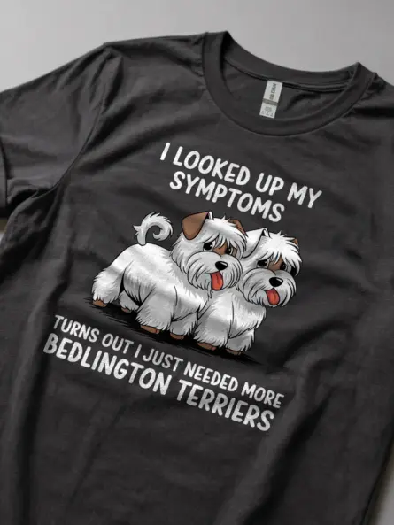 Funny Bedlington Terrier Owner T-Shirt for Dog Lovers - Image 2