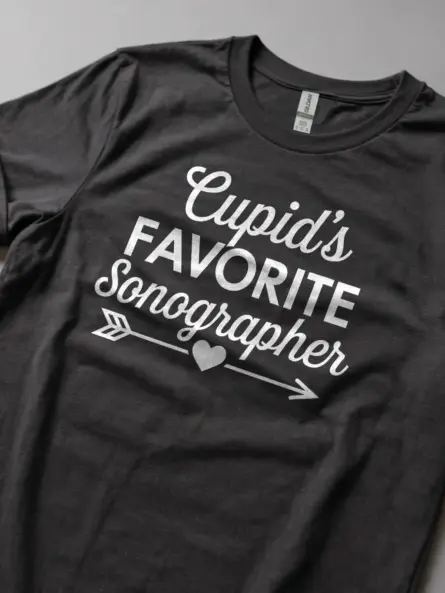 Cupid's Favorite Sonographer Shirt – Adorable Valentine Tee - Image 5