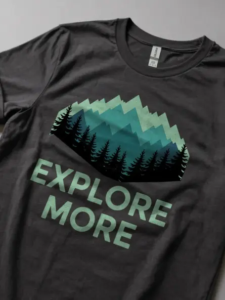 Explore More Mountain Adventure T-Shirt for Nature Lovers - Image 5