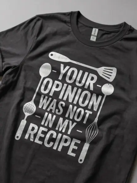 Savage Funny Chef Quote T-Shirt for Cooks - Image 5