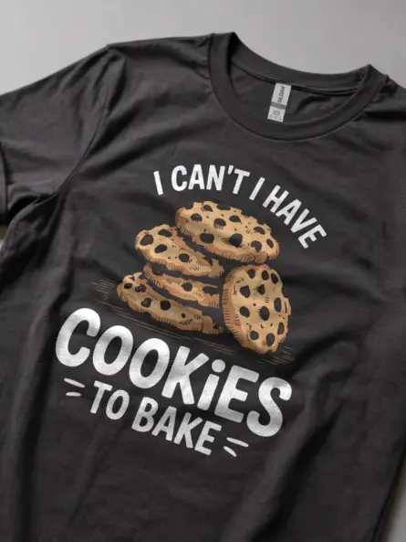 Funny Cookie Baking T-Shirt for Home Bakers - Image 5
