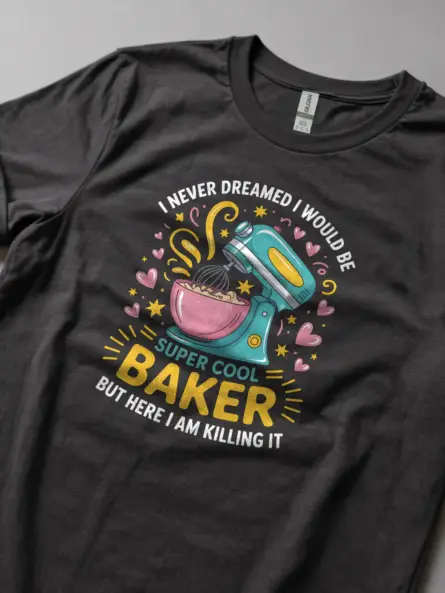 Funny Home Baker T-Shirt for Women Entrepreneurs - Image 5