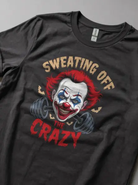 Funny Horror Gym T-Shirt for Halloween Workouts - Image 6