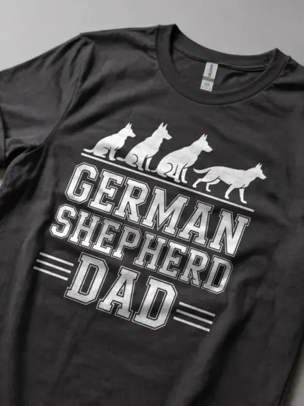 Bold German Shepherd Dad Shirt – Perfect Gift for Dog Lovers - Image 6
