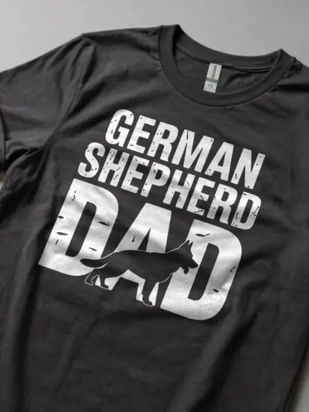 Bold German Shepherd Dad Shirt – Rugged Gift for Dog Lovers - Image 6