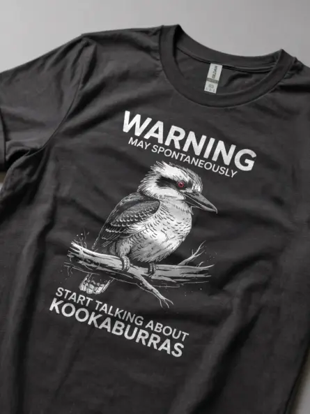 Funny Kookaburra Bird T-Shirt for Australian Wildlife Fans - Image 11