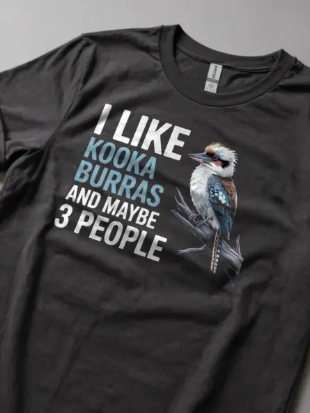 Funny Kookaburra Bird T-Shirt for Birdwatchers and Nature Lovers - Image 5