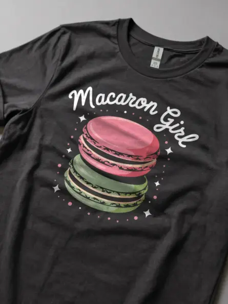 Sweet Macaron T-Shirt for Dessert Lovers & Kawaii Fans - Image 5