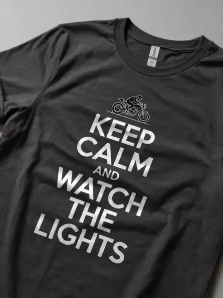 Bold Motorcycle Racing T-Shirt for MotoGP Fans – Keep Calm Style - Image 5