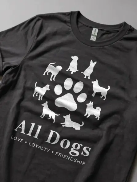 Multi Breed Dog Shirt – All Dogs Graphic Tee for Rescue Supporters - Image 5