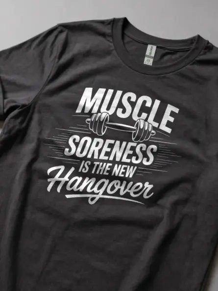 Muscle Soreness Is The New Hangover Gym T-Shirt for Fitness Fans - Image 6