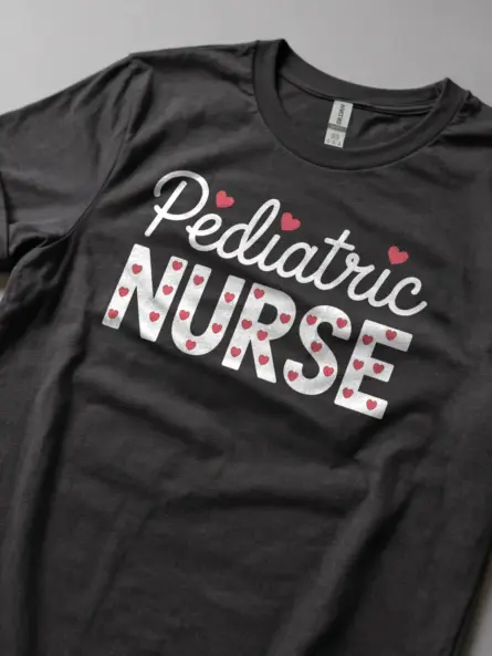 Pediatric Nurse Shirt with Heart Design - Image 11