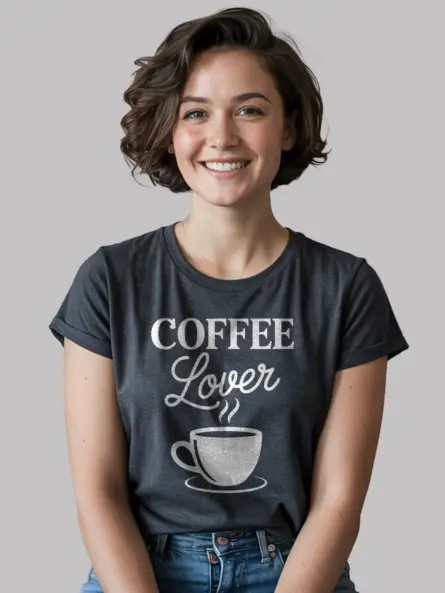 Dark Heather Better Coffee! LESS Bucks! affordable coffee lover tee