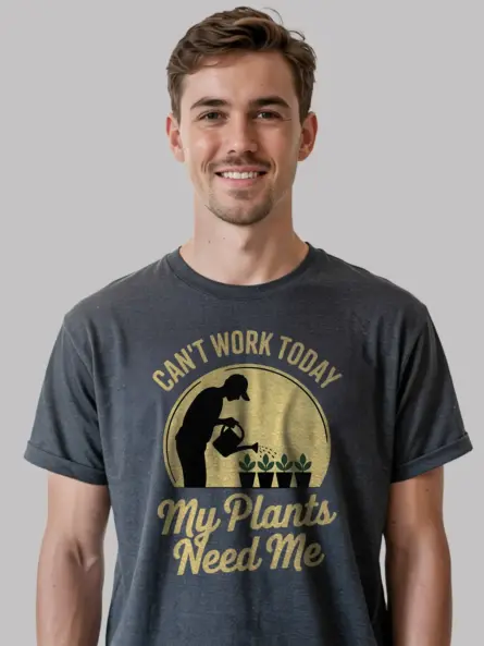 funny plant lover t shirt