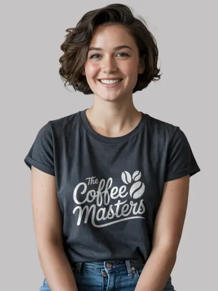 Lifestyle Dark Heather Coffee Masters T-Shirt coffee masters t-shirt