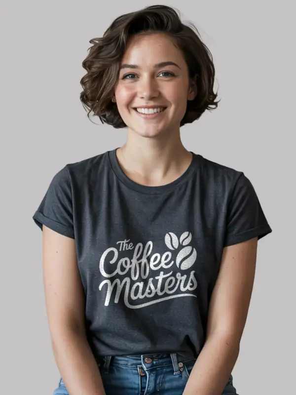 Lifestyle Dark Heather Coffee Masters T-Shirt coffee masters t-shirt