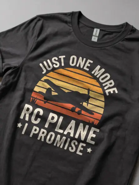 Epic RC Plane T-Shirt for Hobbyists & Vintage Flight Fans - Image 2