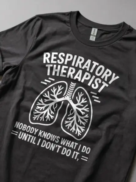 Bold Respiratory Therapist Nobody Knows What I Do Shirt - Image 5