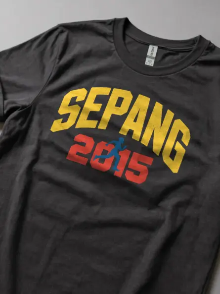 Running Event T Shirt – Bold Sepang 2015 Souvenir Tee - Image 5