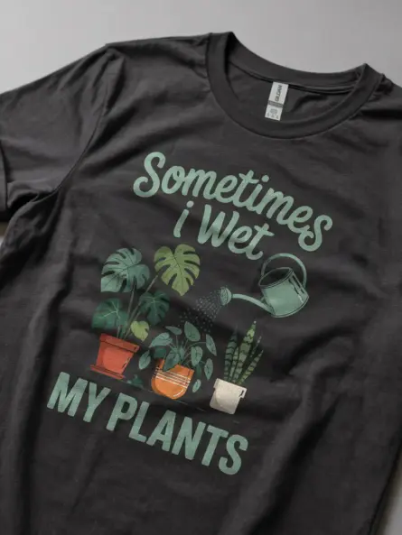 Hilarious Funny Plant Parent T-Shirt - Image 6