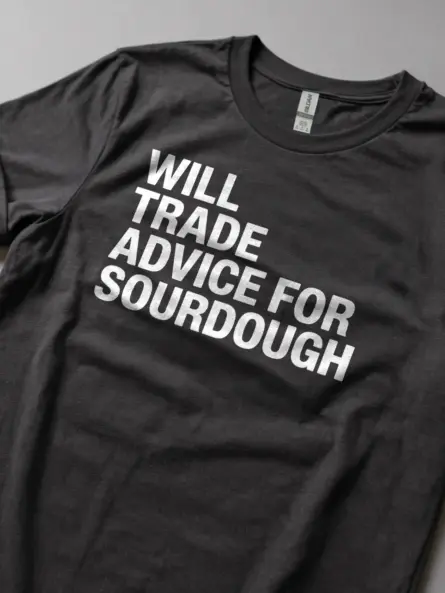 Witty Sourdough Baker T-Shirt for Bread Makers - Image 5