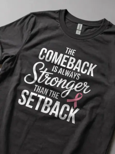 The Comeback Is Always Stronger Shirt – Empowerment Tee - Image 5
