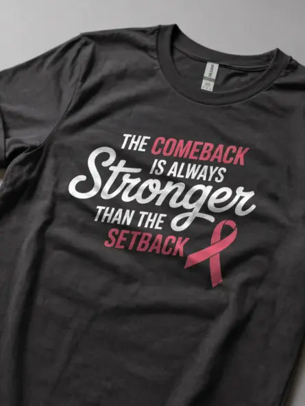 The Comeback Is Always Stronger Than the Setback Shirt – Empowering Grunge Tee - Image 5