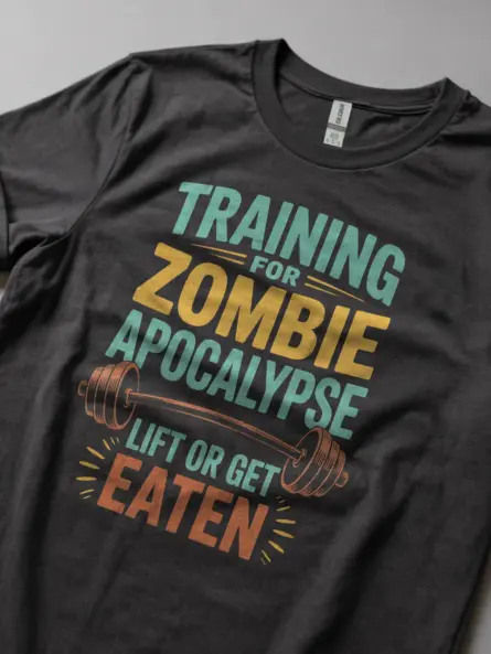 Training for Zombie Apocalypse Shirt - Image 6