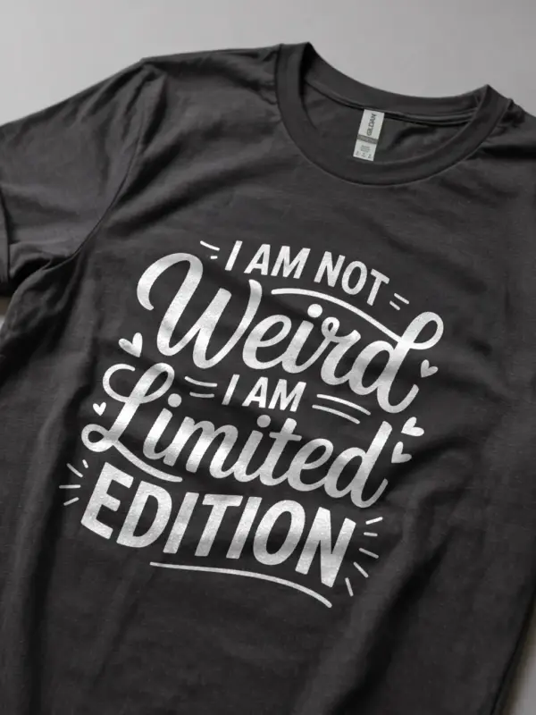 dark-heather--i-am-not-weird-i-am-limited-edition-t-shirt empowering quote shirt