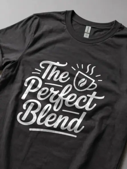 dark heather the perfect blend coffee shirt cafe culture