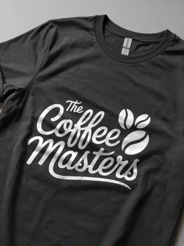 Dark Heather Coffee Masters T-Shirt coffee masters t-shirt