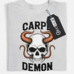 grey flatlay Shirt – Carpe Demon – carpe demon skull t-shirt