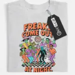 freaks come out at night halloween t-shirt