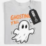 Playful Spooky Ghosting T-Shirt for Halloween Fun
