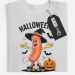halloweenie hot dog t-shirt
