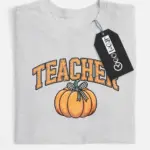pumpkin teacher Halloween shirt