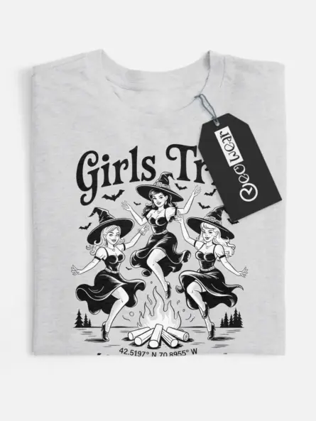 girls trip witch t-shirt