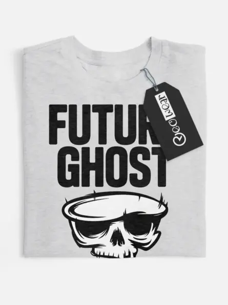 Future Ghost T-Shirt – Minimalist Skull Tee for Introverts - Image 10