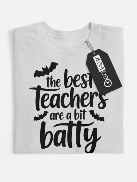 batty teacher Halloween shirt