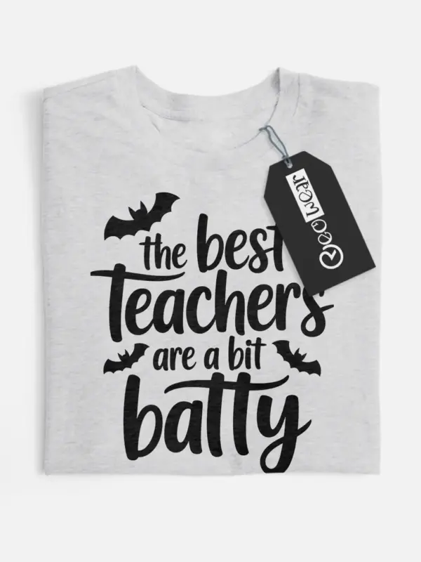 batty teacher Halloween shirt