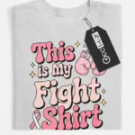 pink boxing gloves breast cancer shirt
