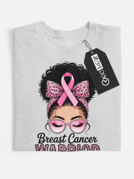breast cancer warrior t-shirt
