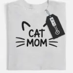 cat mom t-shirt