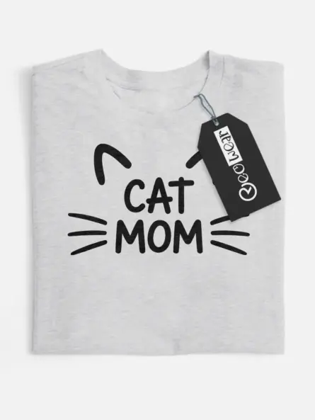 cat mom t-shirt