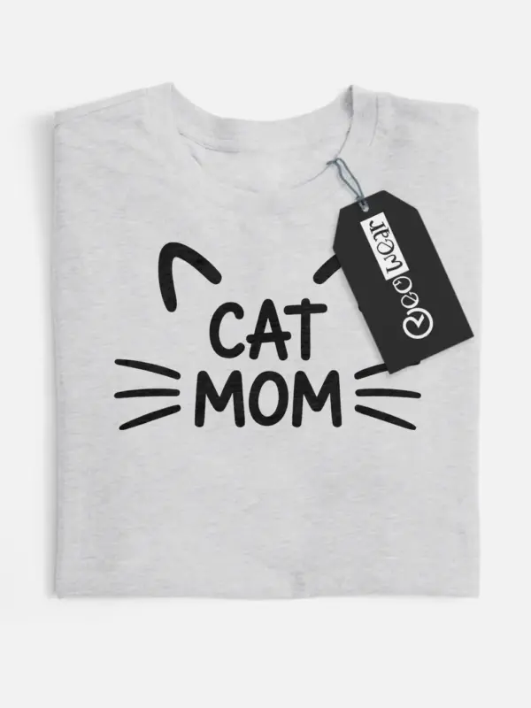 cat mom t-shirt