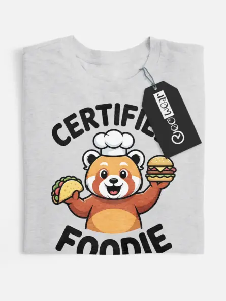 certified foodie t-shirt